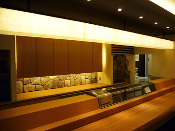 寿司屋カウンター改装施工事例