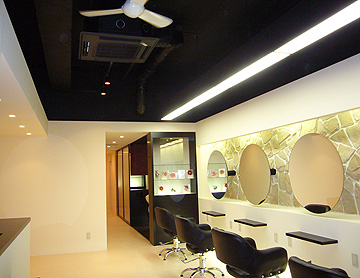 ヘアサロン改装施工事例