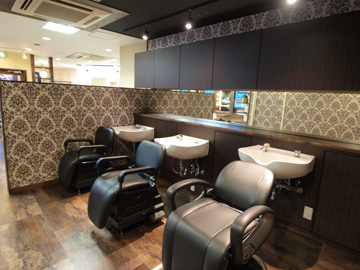 美容院施工事例写真